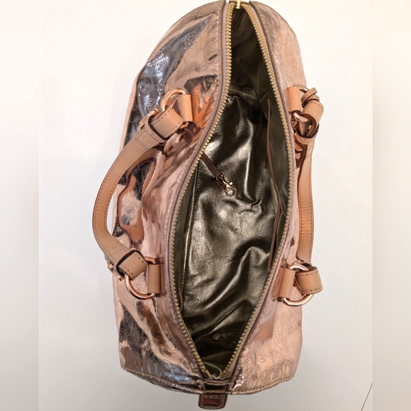 MICHAEL KORS Grayson Metallic Rose Gold Bag - Picture 6 of 15